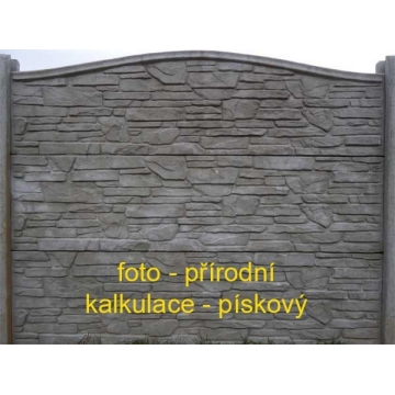 Betonový plot 14...