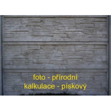 Betonový plot 15...