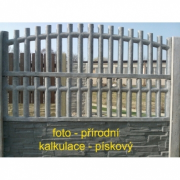 Betonový plot 22...