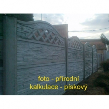 Betonový plot 23...