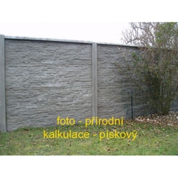 Betonový plot 17 Plus...