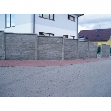 Betonový plot 17 Dekor Plus...
